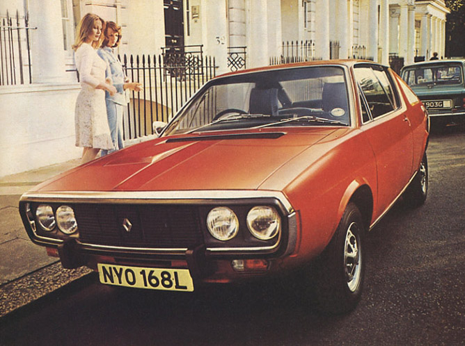 1977 Renault 17 Ts. 1974 Renault 17